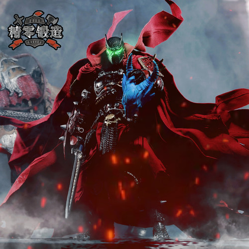 【精零锻造现】麦克法兰 中世纪再生侠 众筹版 可动手办 布衣披风 - 图0