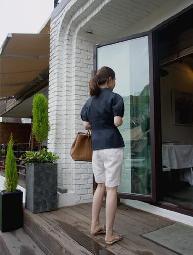 k081好品质韩国亚麻休闲凉爽垮裆宽松夏女短裤五分裤显瘦 - 图0