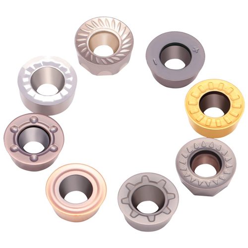 数控铣刀片RPMW硬质合金R5加工中心R4铣床R6铣刀片RPMT圆刀粒刀具 - 图3