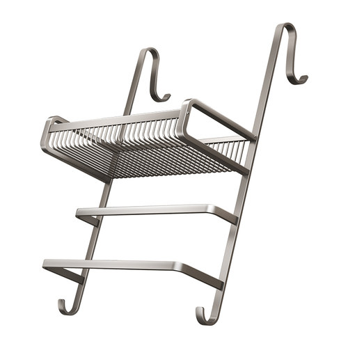 毛巾架卫生间免打孔浴室置物架厕所淋浴房玻璃门挂架毛巾杆浴巾架 - 图3