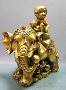 黄铜装饰中式办公室书房