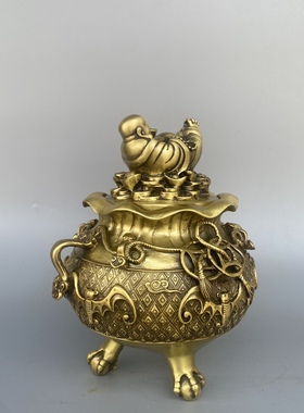 黄铜净化空气仿古书房古朴典雅