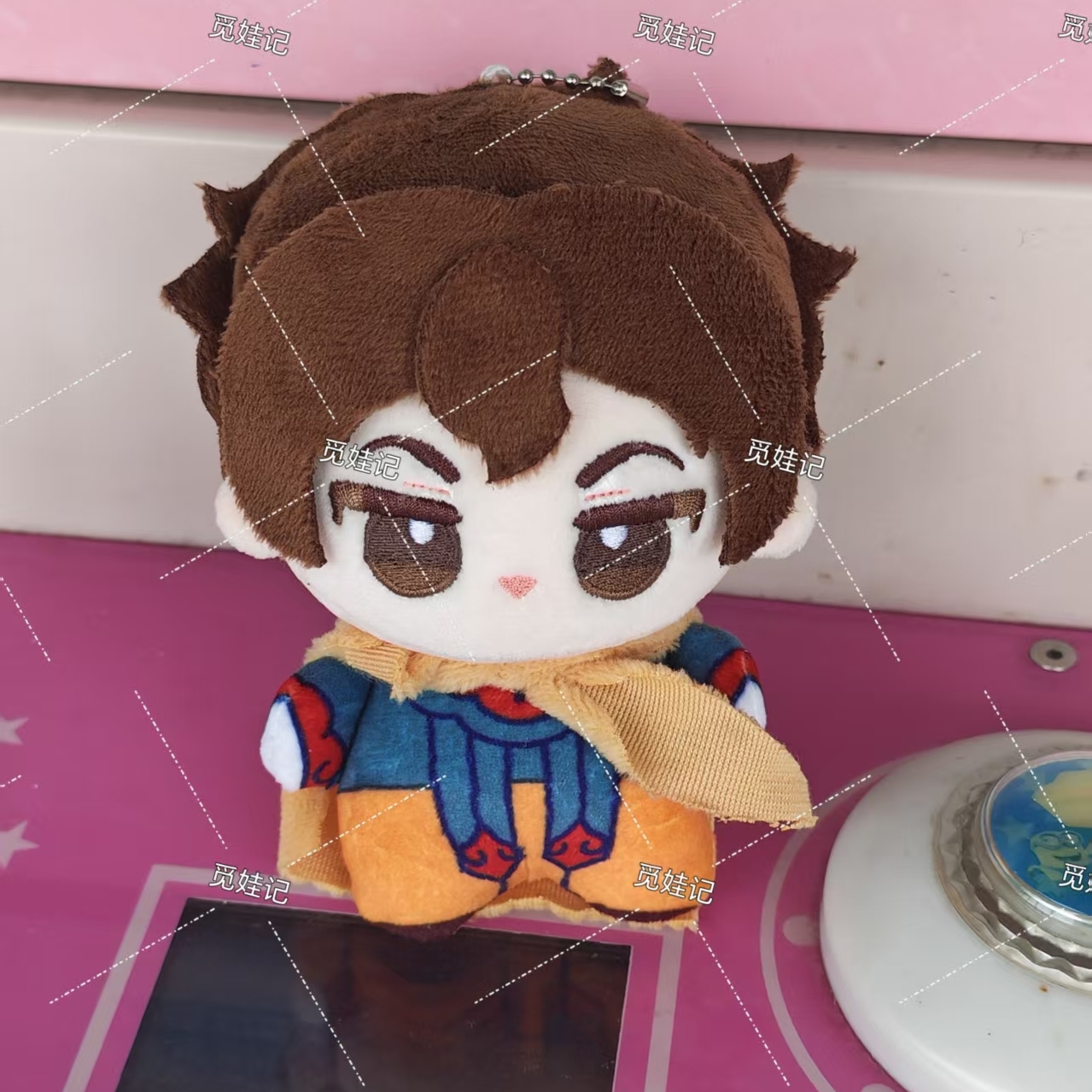 查九墨多多系列同人原创周边唐晓翼属性10CM棉花娃娃礼物玩偶挂件 - 图0