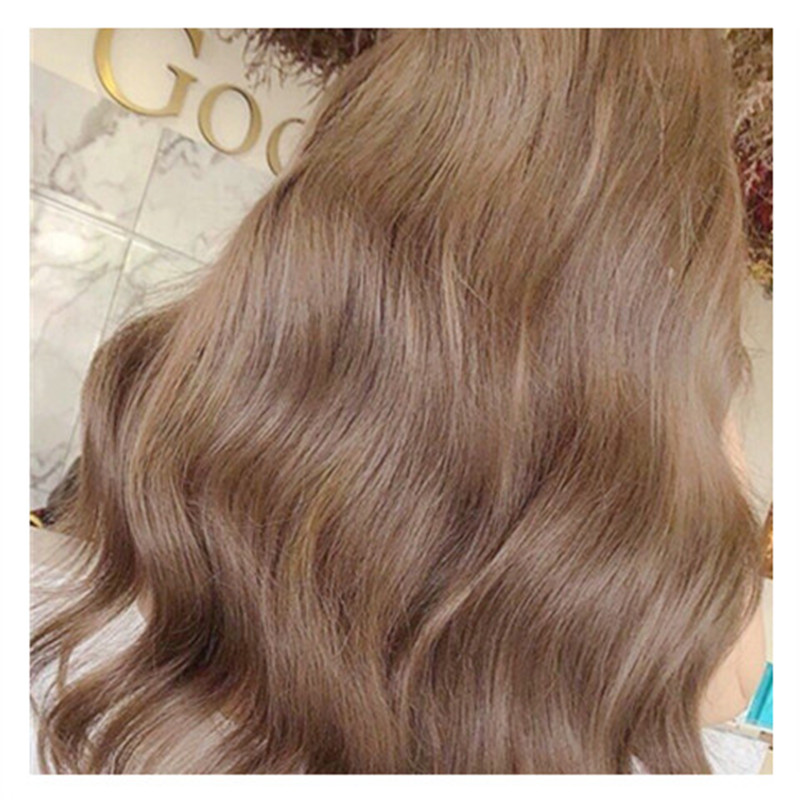 蜜糖橘棕染发剂膏植物脏橘色波尔冷棕流行色显白泡泡纯自己染无味 - 图2