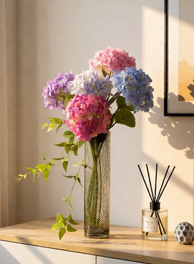 LXHOUSE高端蓝色仿生花插花花束