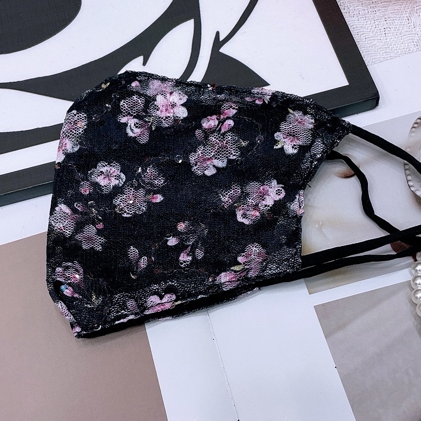 春夏新款蕾丝网纱小碎花遮阳防晒面罩护眼角双层口罩防风护眼角薄,淘宝优惠券,粉丝福利购,淘宝优惠卷