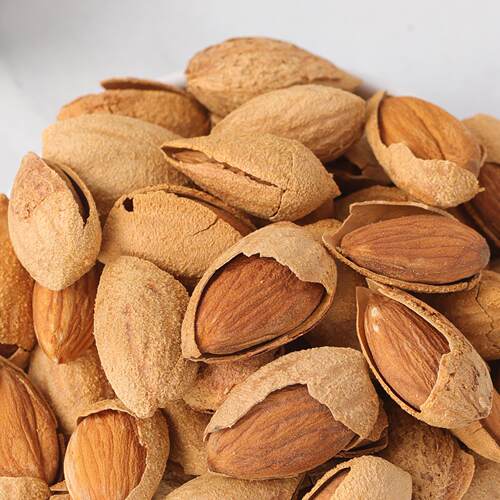 于阗驼铃纸皮巴旦木170g新疆特产手剥薄壳坚果炒货休闲零食包邮 - 图1