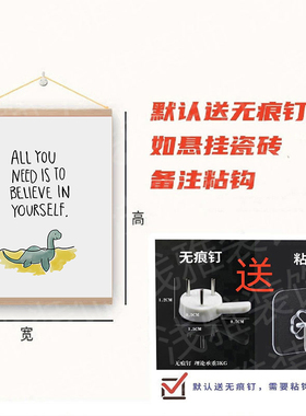 ins英文电表箱遮挡手绘装饰画
