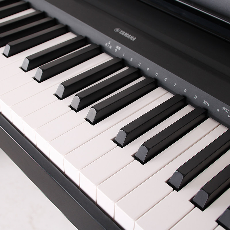 雅马哈电钢琴88键重锤P48B 125WE电子数码钢琴专业成人儿童初学便 - 图1