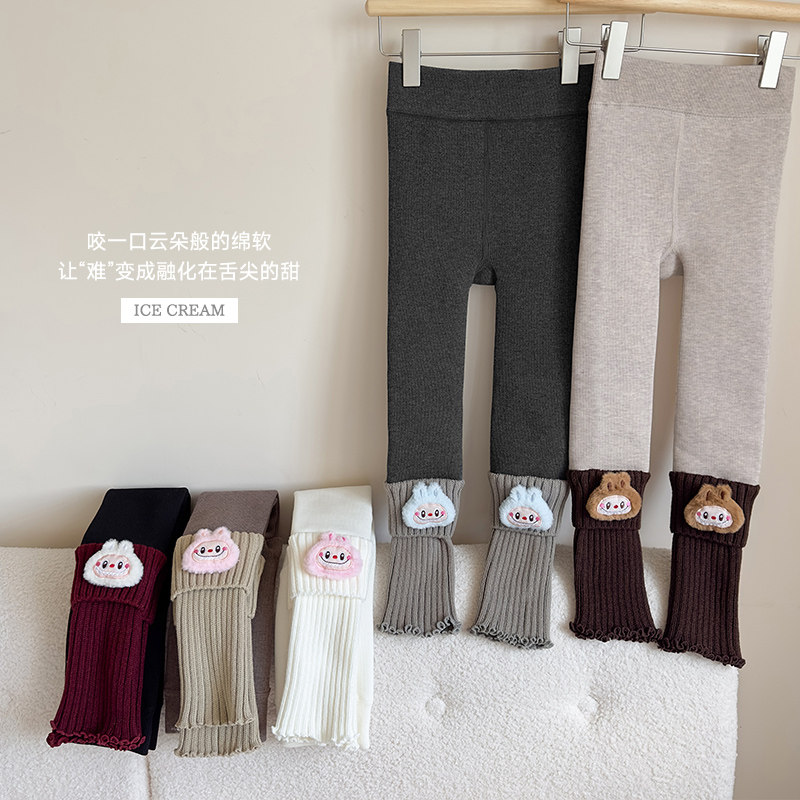 加厚九分堆堆秋冬底裤棉裤加绒女童裤袜不连脚宝宝一体小童袜打,淘宝优惠券,粉丝福利购,淘宝优惠卷