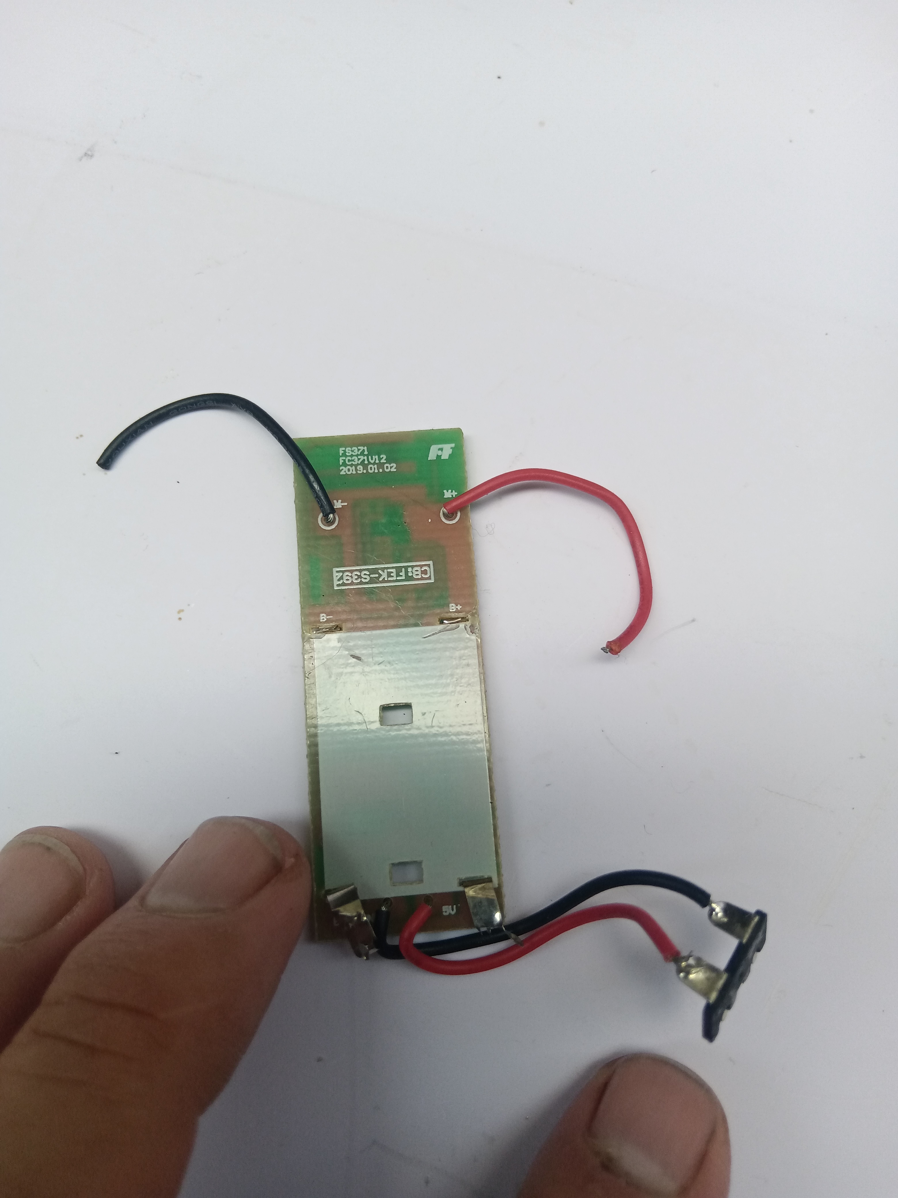 适用飞科FS316FS317FS318FS319剃须刀线路板电池电机马达主板配件 - 图0