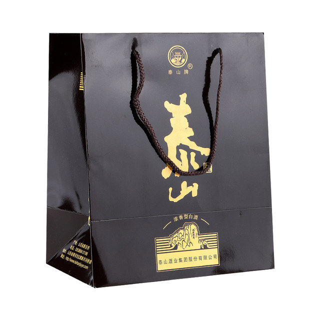 Taishan brand 52% 1L strong-flavor liquor in gift box