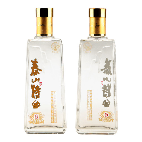 泰山牌泰山特曲 42度浓香型白酒小窖佳酿6 整箱500mL*6瓶 - 图2