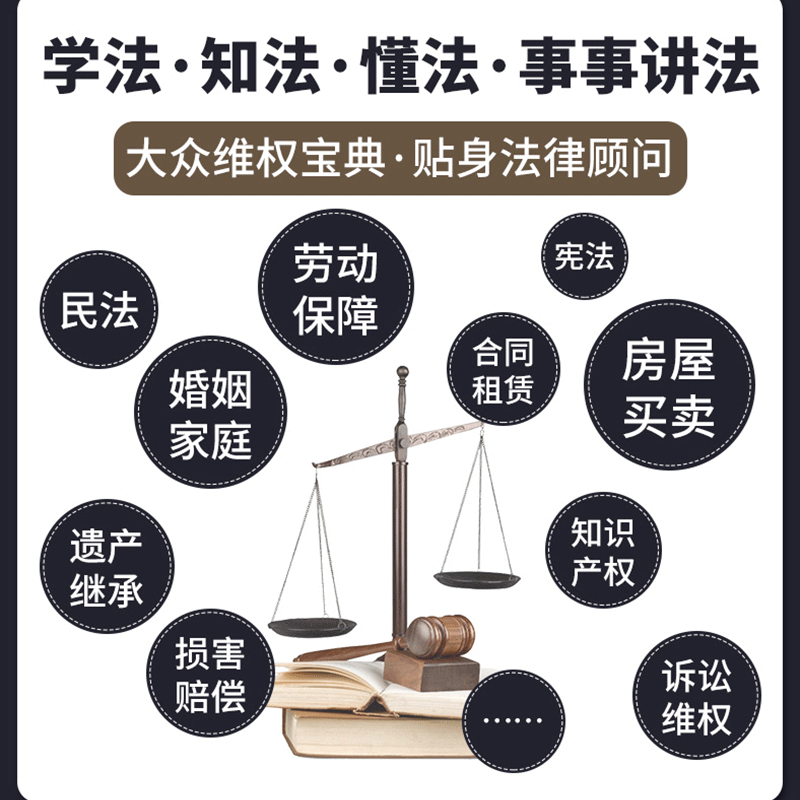 全2册 民法典2022年版正版 中华人民共和国民法典大字版法律常识一本全理解与适用新版劳动法公司法合同法婚姻法2021实用书籍 - 图1