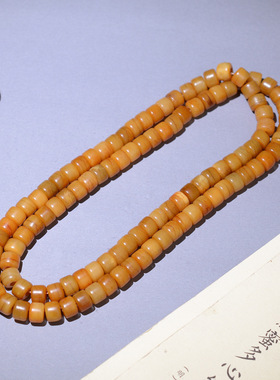 藏式天然西藏牦牛骨手串骨头灵骨