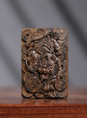 批发现货直发沉香木雕刻招财貔貅