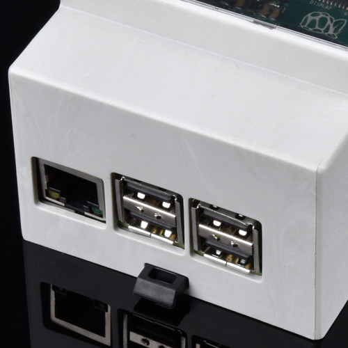 树莓派主板4B+外壳4代b型通用3B盒子Raspberry pi4保护壳子配件 - 图0