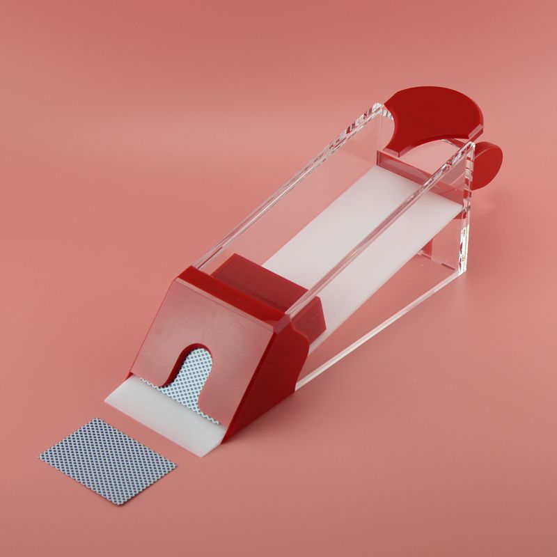 8副全黑色 德州扑克牌专用发牌器 高档发牌盒 带盖发牌机 百家乐 - 图1