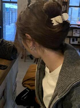 法式轻奢醋酸发抓高级感抓夹