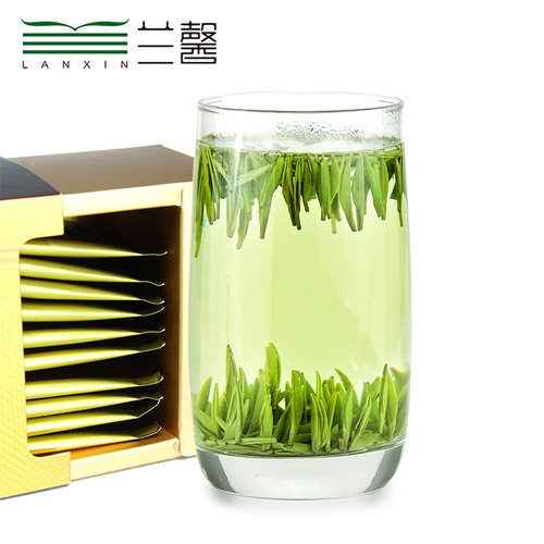 【新茶】明前君尚兰馨雀舌60克绿茶贵州茶叶特产湄潭翠芽礼盒 - 图0