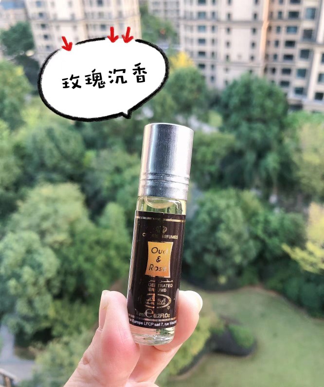 迪拜香精香水Al Rehan玫瑰沉香oud&rose走珠香精中性木质花香6ml - 图0