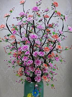 落地渐变牡丹花手工DIY材料包（维维手工推荐）