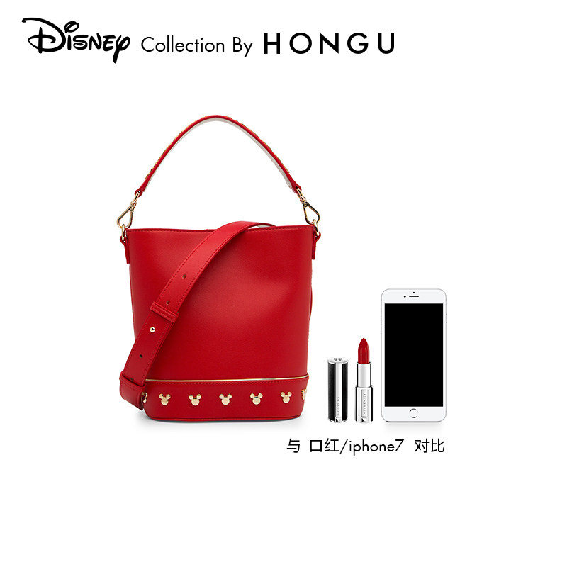 红谷迪士尼限量联名2020新款潮礼盒 红谷女士包袋