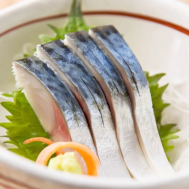 醋青鱼90g真花鱼 即食刺身用醋青鱼 鲭鱼寿司5条包邮 - 图1