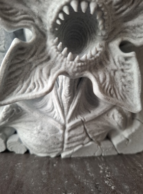 15cm怪奇物语浮雕3d打印桌面家居氛围感摆件立台家居饰品装饰画