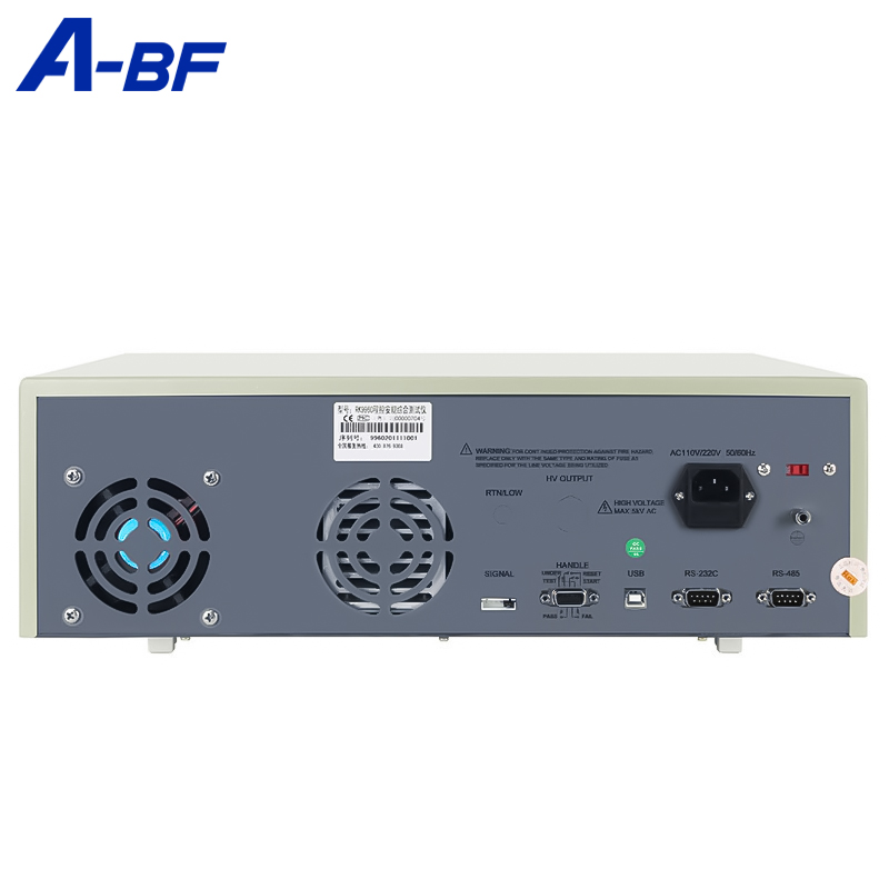 不凡A-BF 9960A程控安规综合测试仪声光报警7寸TFT液晶屏 - 图2