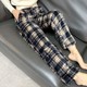 男女秋冬季珊瑚绒睡裤女加厚保暖居家宽松暖暖裤法兰绒长裤家居裤