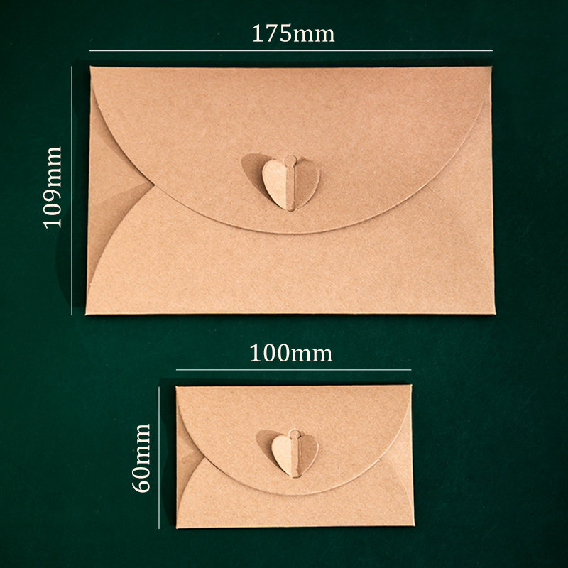 日式牛皮纸爱心信封情侣情书文艺浪漫ins高级复古欧式贺卡卡片中式创意100小信封迷你小号精致高档520信封袋,淘宝优惠券,粉丝福利购,淘宝优惠卷