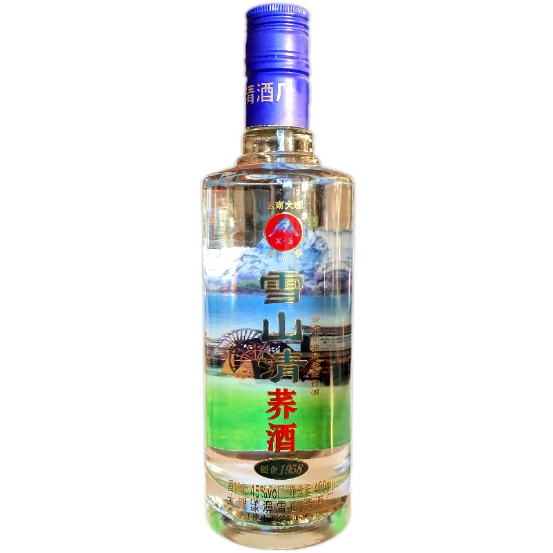 云南特产小曲清香型荞酒45度纯粮酒400ml 大理漾濞雪山清苦荞白酒 - 图3