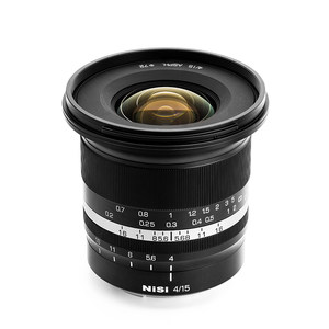 NiSi耐司 微单镜头 15mm F4 超广角 全画幅 十针星芒镜头定焦镜头