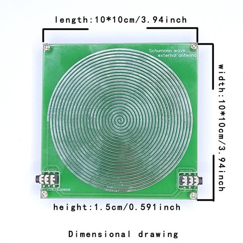 新款0.1Hz~99999Hz可调频舒曼波发生器带btx V2 V3天线板可接天线 - 图1