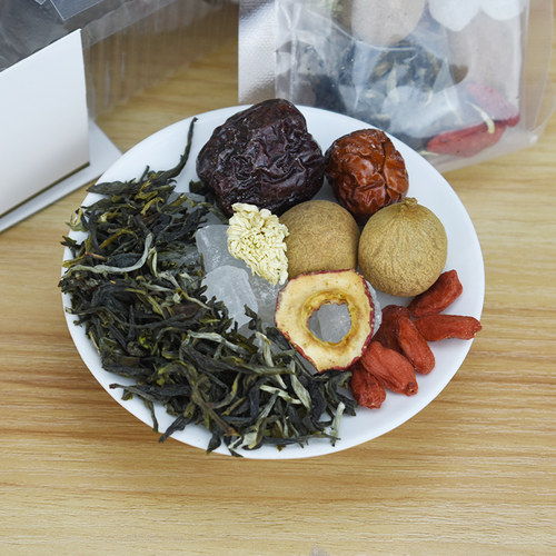 老兰州三炮台茶兰州特产甘肃玫瑰三泡台菊花八宝茶原味盖碗茶盒装 - 图1