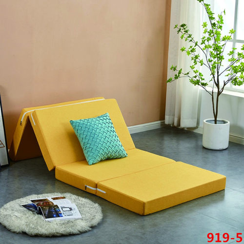 四折叠海绵床垫打地铺午睡办公室单人宿舍午休息垫懒人榻榻米定制 - 图2