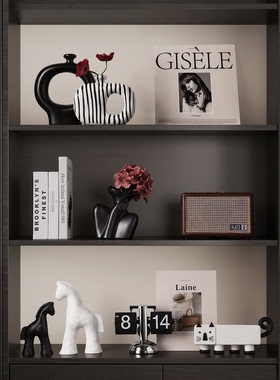 贝汉美现代轻奢客厅酒柜装饰摆件