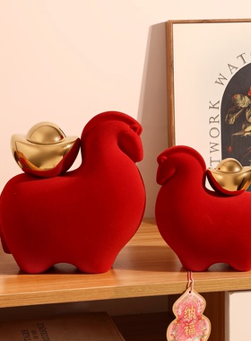 【新年礼赠首选】马上有钱摆件