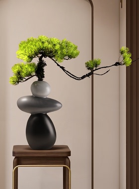 贝汉美侘寂风时来运转花瓶摆件