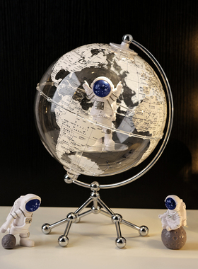 贝汉美勇往直前地球仪摆件