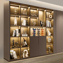 Behan Beauty Light Luxury High-end Wine Cabinet Adornment Swing room Living Room Xuanguan Dining Side Cabinet Display Cabinet Joe Relocation New Residence Gift