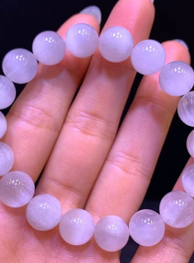 魅晶天然水晶瞳晶手链