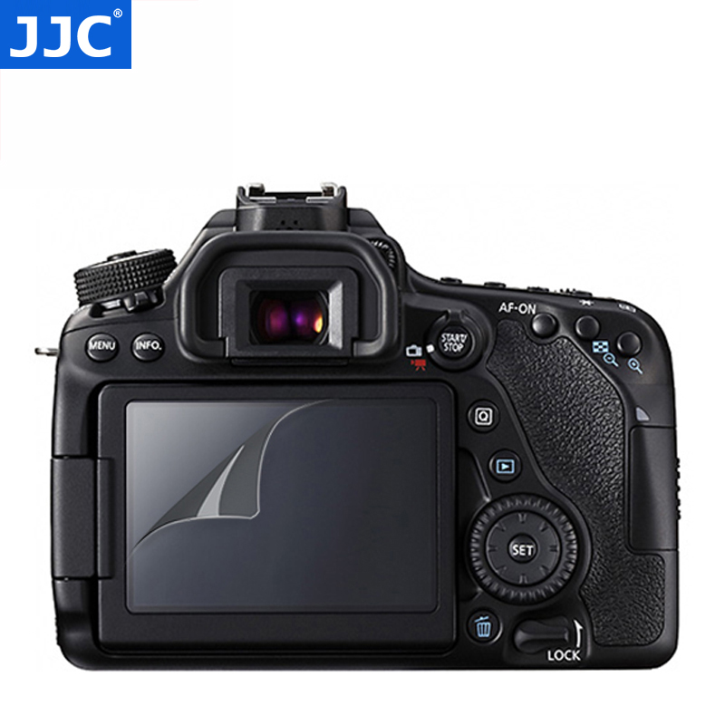 JJC适用佳能贴膜EOS R 6D2 90D 5D4 5D3 5DSR 5DS 6D 70D 80D 77D相机屏幕贴膜单反保护膜高清防刮软膜带肩屏 - 图0