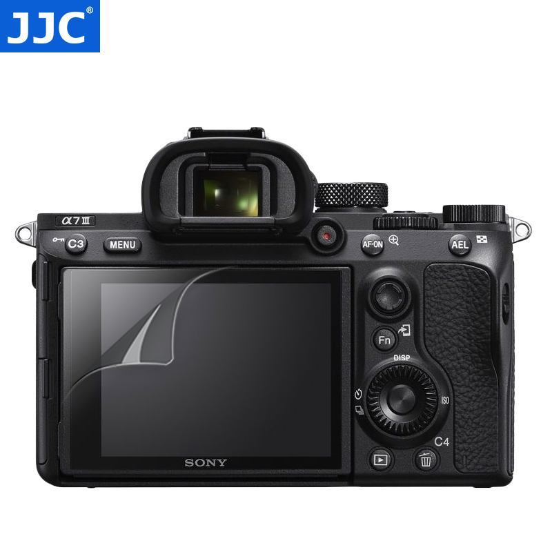 JJC适用索尼微单相机A7II A7R3 A7S2 A7C A7RM3 A9 A7R3贴膜A7III A7M3 FX3 A7M2 A7SM2 ZV1屏幕保护软膜配件 - 图0