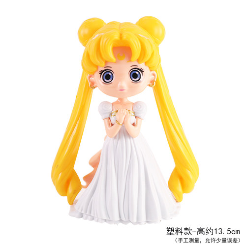 烘焙蛋糕装饰Q版美少女战士公主蛋糕摆件美女生日蛋糕装饰插件 - 图0