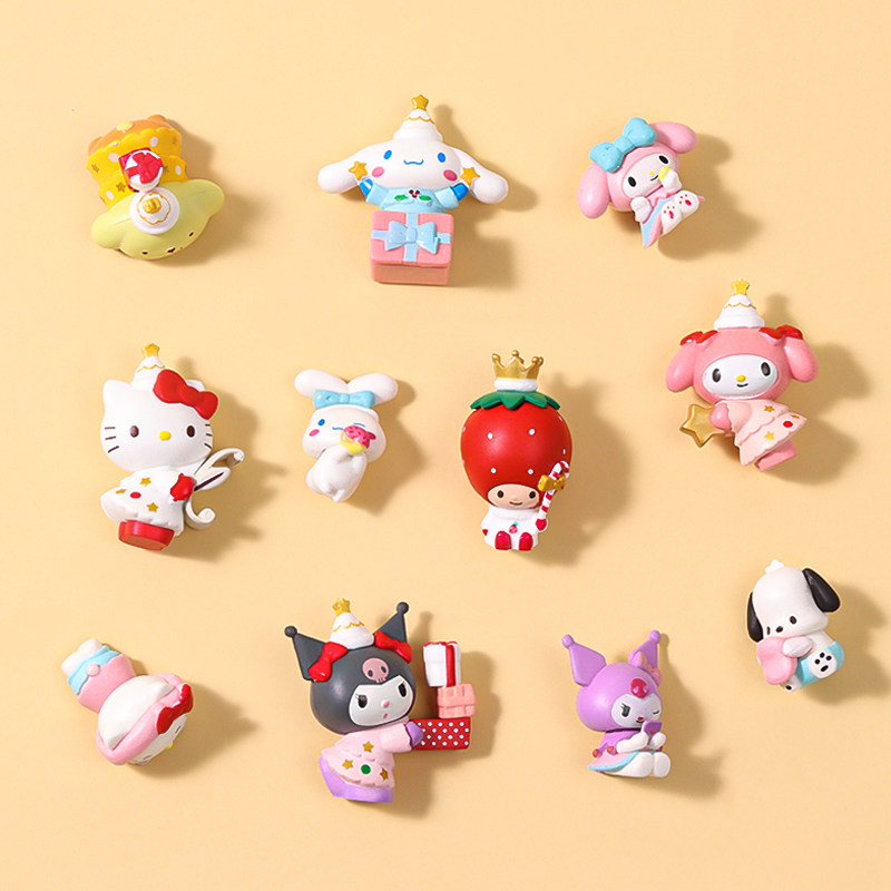 儿童生日蛋糕装饰大耳狗库洛米摆件卡通小猫小狗小兔子烘焙装扮,淘宝优惠券,粉丝福利购,淘宝优惠卷