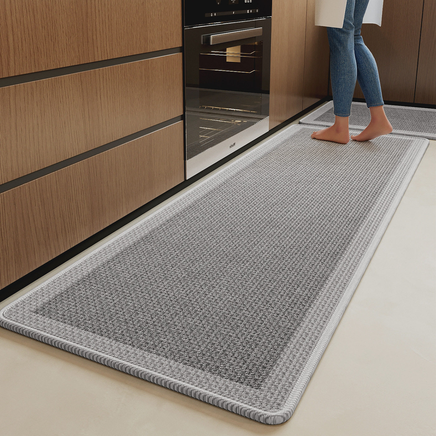 Kitchen floor mats absorbent floor mats anti-slip carpet oil-proof mats