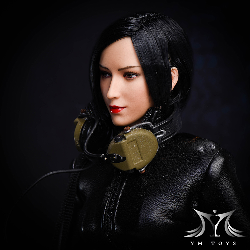 现货 YMTOYS 1:6美女头雕 艾儿 艾达王 适合PHICEN包胶女素体兵人 - 图3