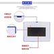 Hard plastic file cover magnetically hollow